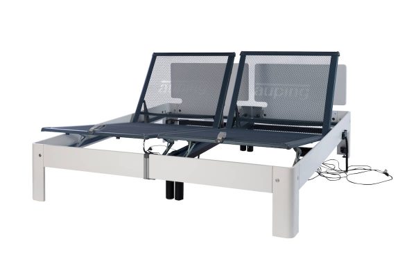 Auping Deelbaar 180 x 200 Puur wit verstelbaar