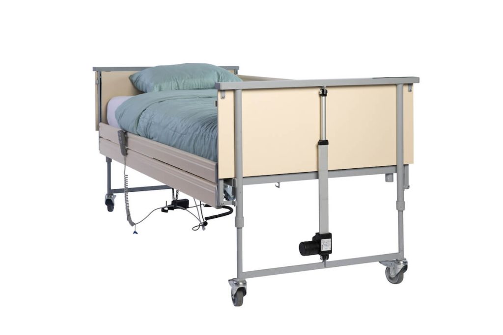 Bock Domiflex Hoog laag bed zijkant omlaag