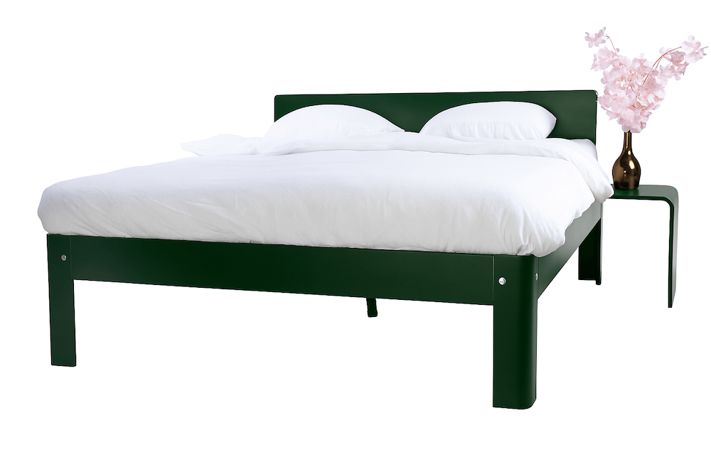 Refurbished Auping Auronde Bed 180x200 - Dennengroen