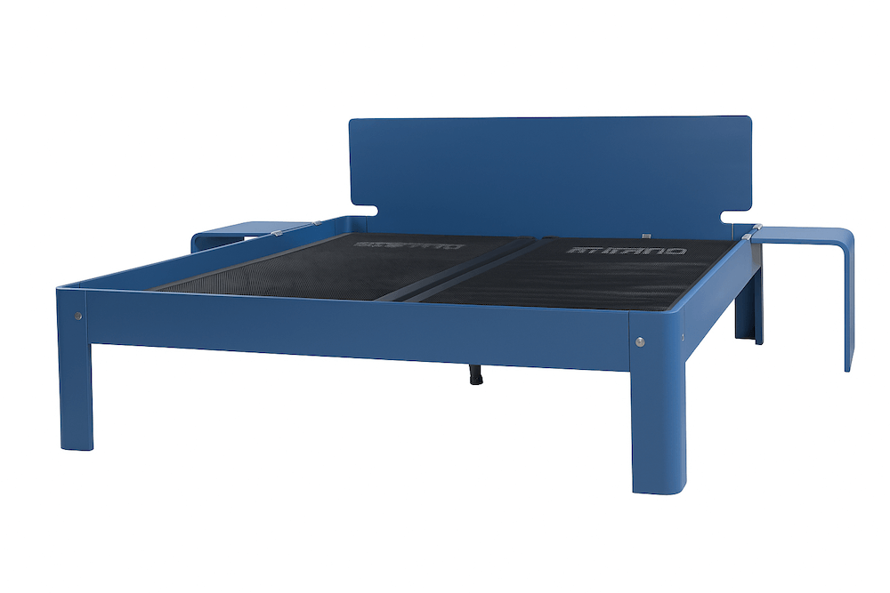 Refurbished Auping Auronde Bed 180x200 - Donkerblauw - Afbeelding 2