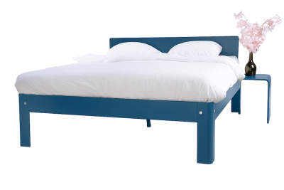 Refurbished Auping Auronde Bed 180x200 - Donkerblauw