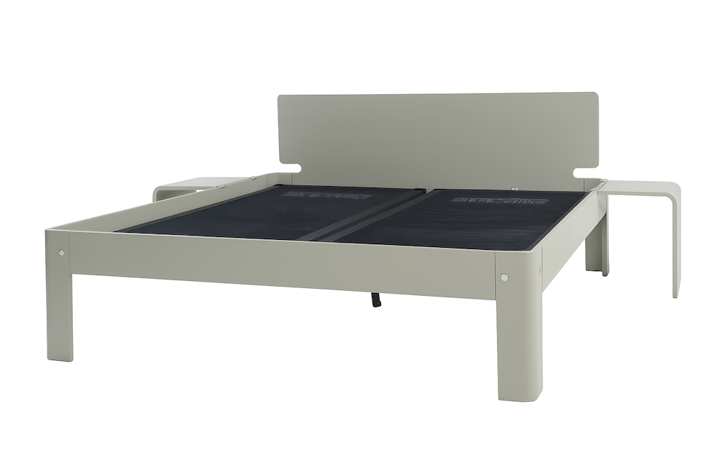Refurbished Auping Auronde Bed 180x200 - Kiezelgrijs - Afbeelding 2