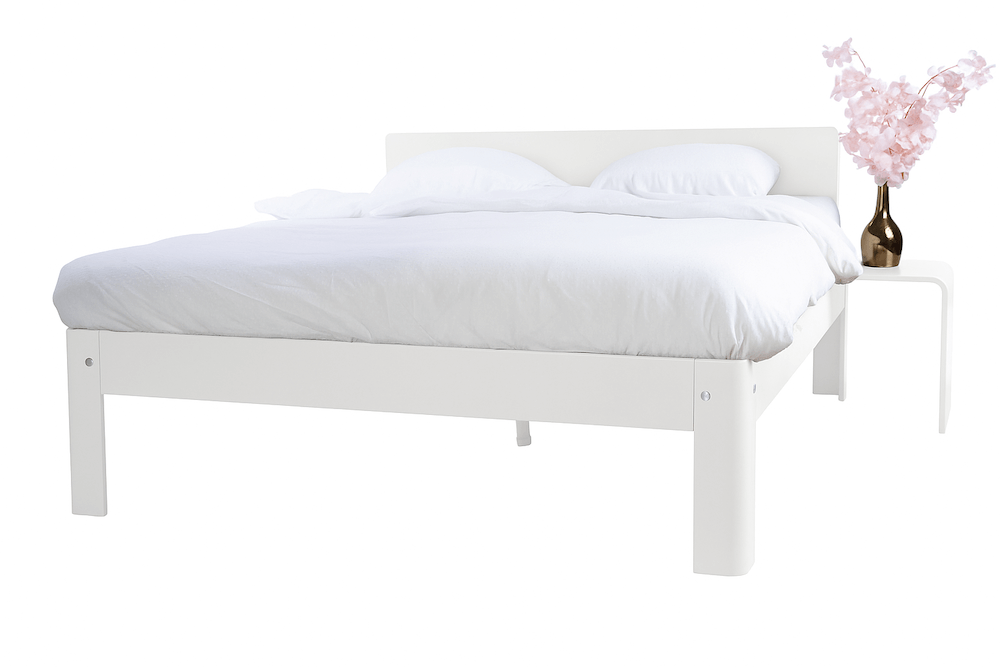 Refurbished Auping Auronde Bed 180x200 - Puur Wit