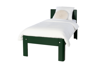 Refurbished Auping Auronde Bed 90x200 - Dennengroen