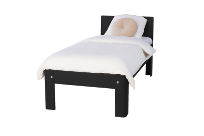 Refurbished Auping Auronde Bed 90x200 - Diepzwart