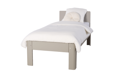 Refurbished Auping Auronde Bed 90x200 - Kiezelgrijs