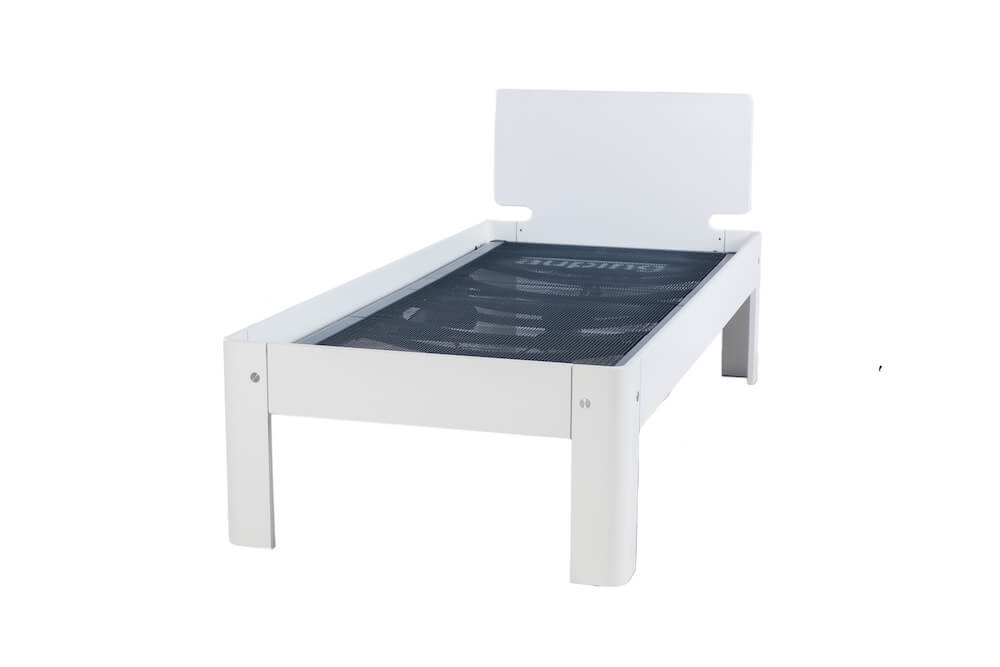 Refurbished Auping Auronde Bed 90x200 - Puur Wit - Afbeelding 2